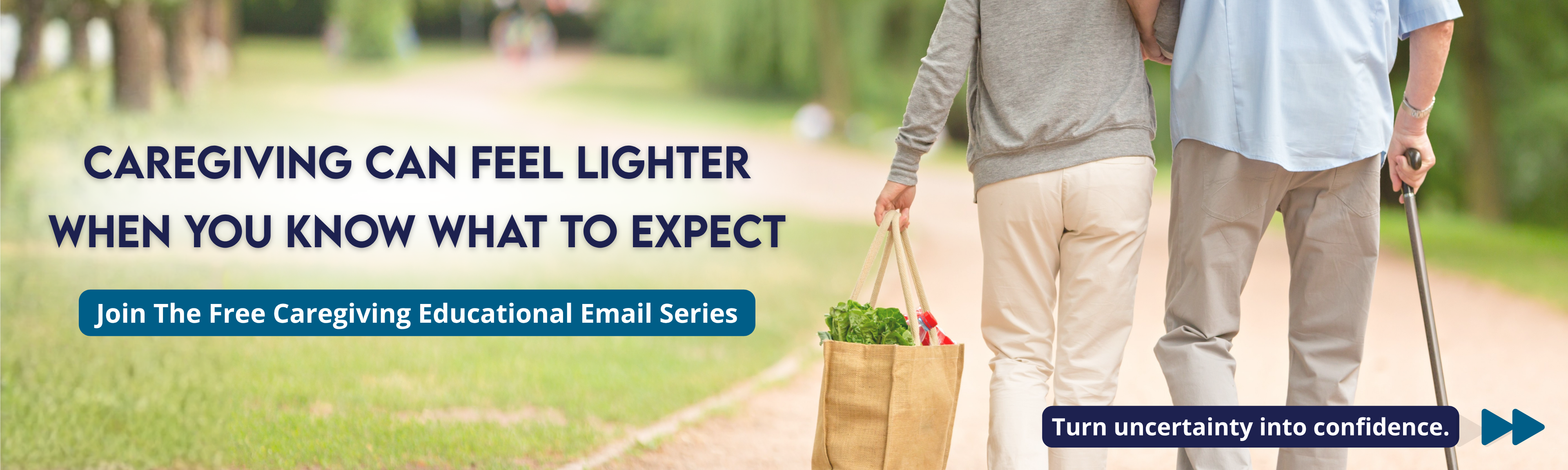 Prevail Homepage Slider Caregiver Educational Email Series